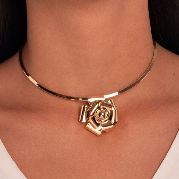 CHOKER ARO FLOR 2