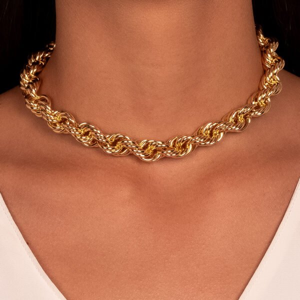 CHOKER TORCIDA 30CM 2