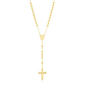 Colar Liso Confeccionado em Banho de Ouro Amarelo de 18K. Colar Comprimento: 45cm Fecho: Lagosta Largura: 0,3cm Altur 0,1cm