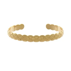 Detalhes do produto Bracelete banhado em ouro 18k Comprimento: 6 cm Largura: 1cm