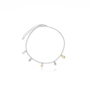 TORNOZELEIRA CRISTAIS COLORS RB