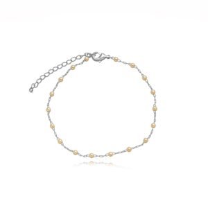 Adicione um toque de glamour ao seu visual e sinta-se confiante com esta joia deslumbrante! Com design moderno e delicado, este bracelete é perfeito para realçar qualquer look, seja no dia a dia ou em ocasiões especiais.
