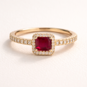 O Anel Retangular com a Pedra Rubi cravejado com Zircônias, com banho em Outo 18k é a escolha perfeita para quem busca elegância, brilho e sofisticação em uma única peça. Com design clássico e atemporal, ele apresenta um alto brilho e base cravejada com microzircônias. Perfeito para momentos especiais, pedidos marcantes ou para elevar o visual do dia a dia com elegância e propósito. Porque o brilho que vem de dentro merece ser revelado.