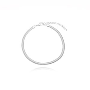 Adicione um toque de glamour ao seu visual e sinta-se confiante com esta joia deslumbrante! Com design moderno e delicada, esta tornozeleira delicada é perfeita para realçar qualquer look, seja no dia a dia ou em ocasiões especiais.