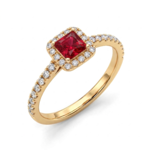 O Anel Quadrado com Pedra de Rubi cravejado com Zircônias, com banho em Ouro 18k é a escolha perfeita para quem busca elegância, brilho e sofisticação em uma única peça. Com design clássico e atemporal, ele apresenta um alto brilho e base cravejada com microzircônias. Perfeito para momentos especiais, pedidos marcantes ou para elevar o visual do dia a dia com elegância e propósito. Porque o brilho que vem de dentro merece ser revelado.