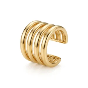 Piercing Fake Fileiras, desenvolvido para oferecer brilho equilibrado e visual elegante. O formato compacto proporciona conforto no uso e fácil combinação com diferentes estilos. Modelo ideal para quem busca um brinco feminino sofisticado, perfeito para uso diário ou para composições refinadas.